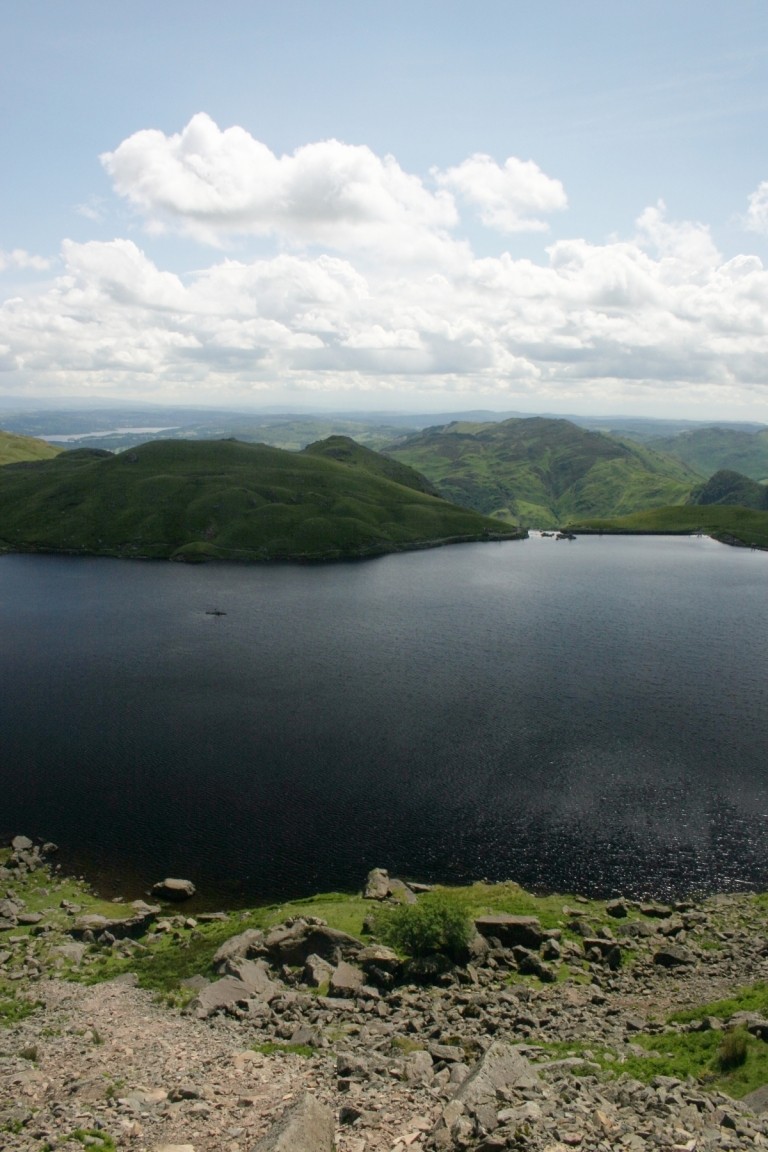 Stickle Tarn From Pavey Ark